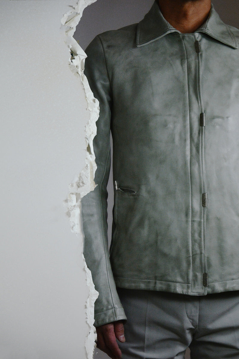 OBJECT DYED LINED SCARSTITCHED L. JACKET