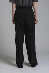 GARMENT DYE WIDE TROUSERS