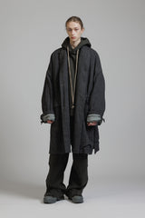 LINEN WOOL COAT
