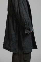 LINEN WOOL COAT