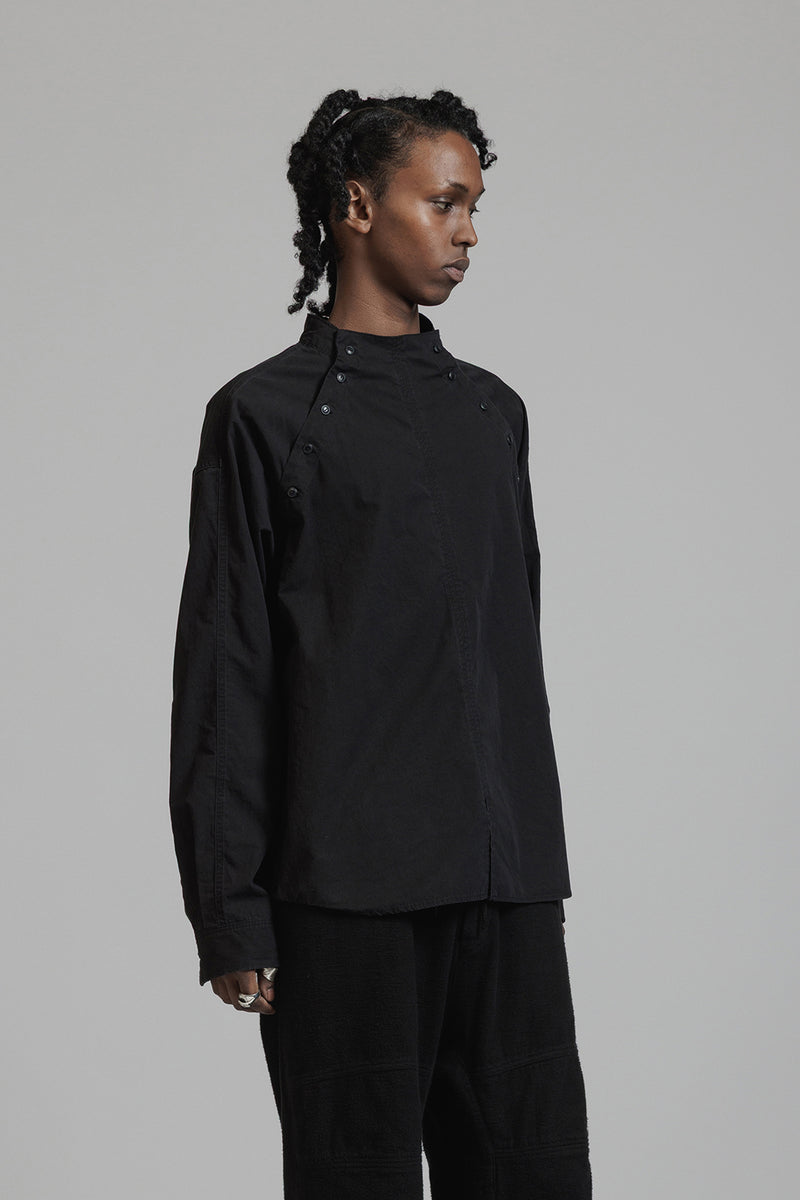 GARMENT DYED PULL OVER SHIRTS