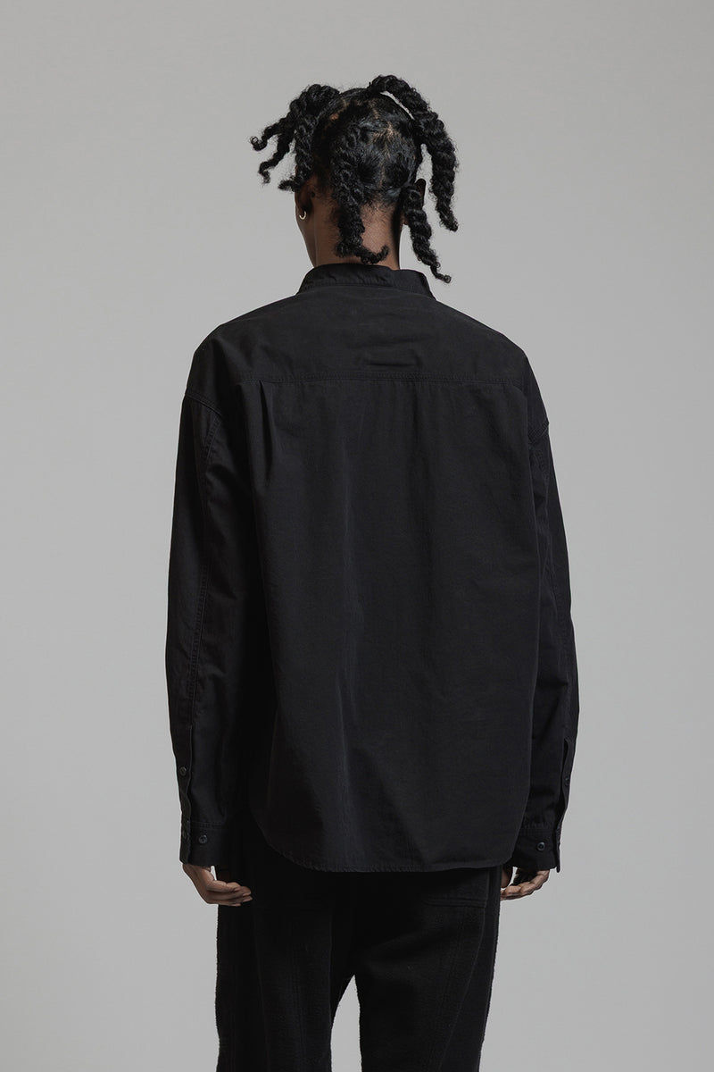 GARMENT DYED PULL OVER SHIRTS