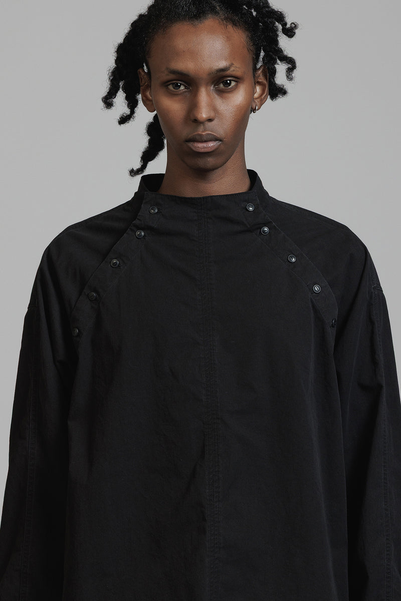 GARMENT DYED PULL OVER SHIRTS