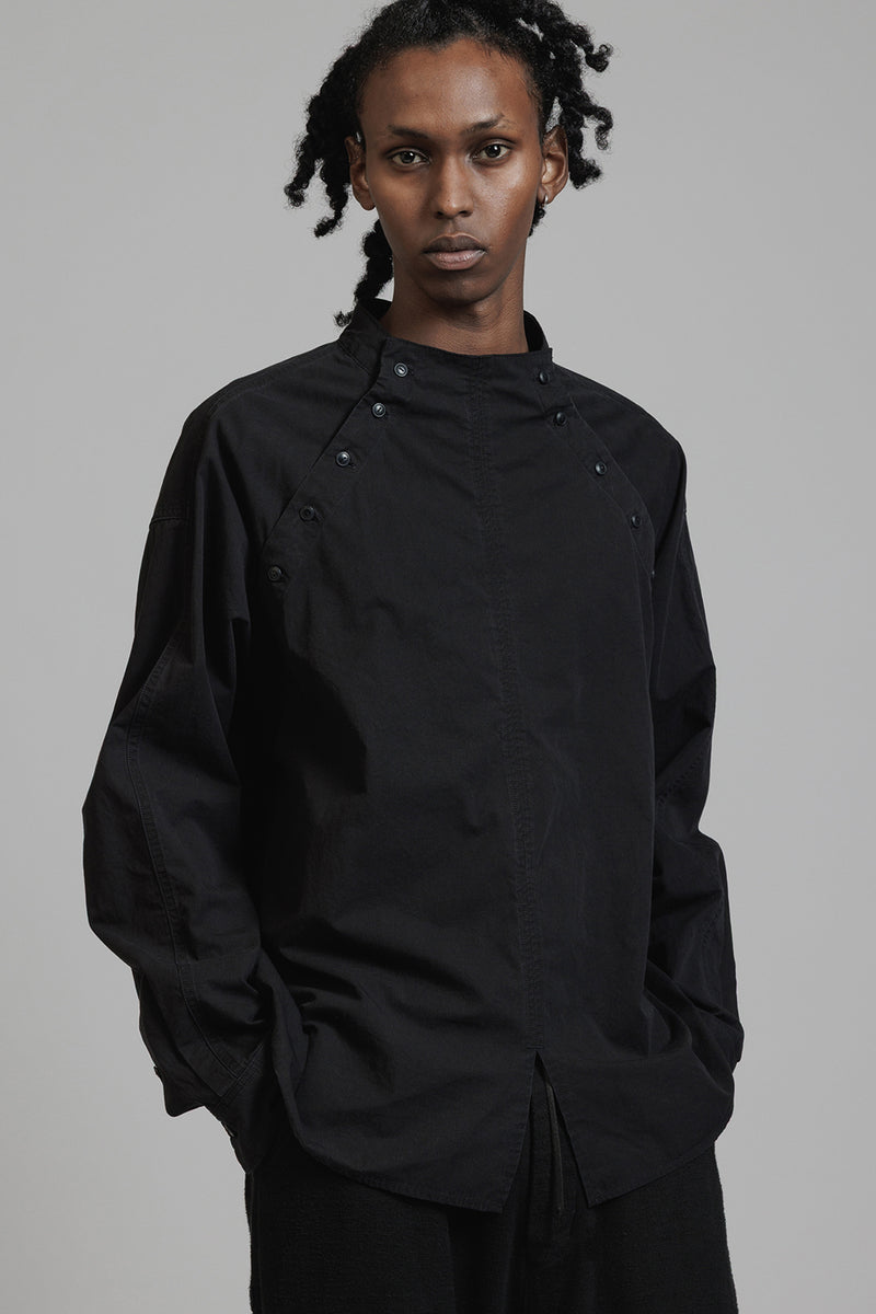 GARMENT DYED PULL OVER SHIRTS