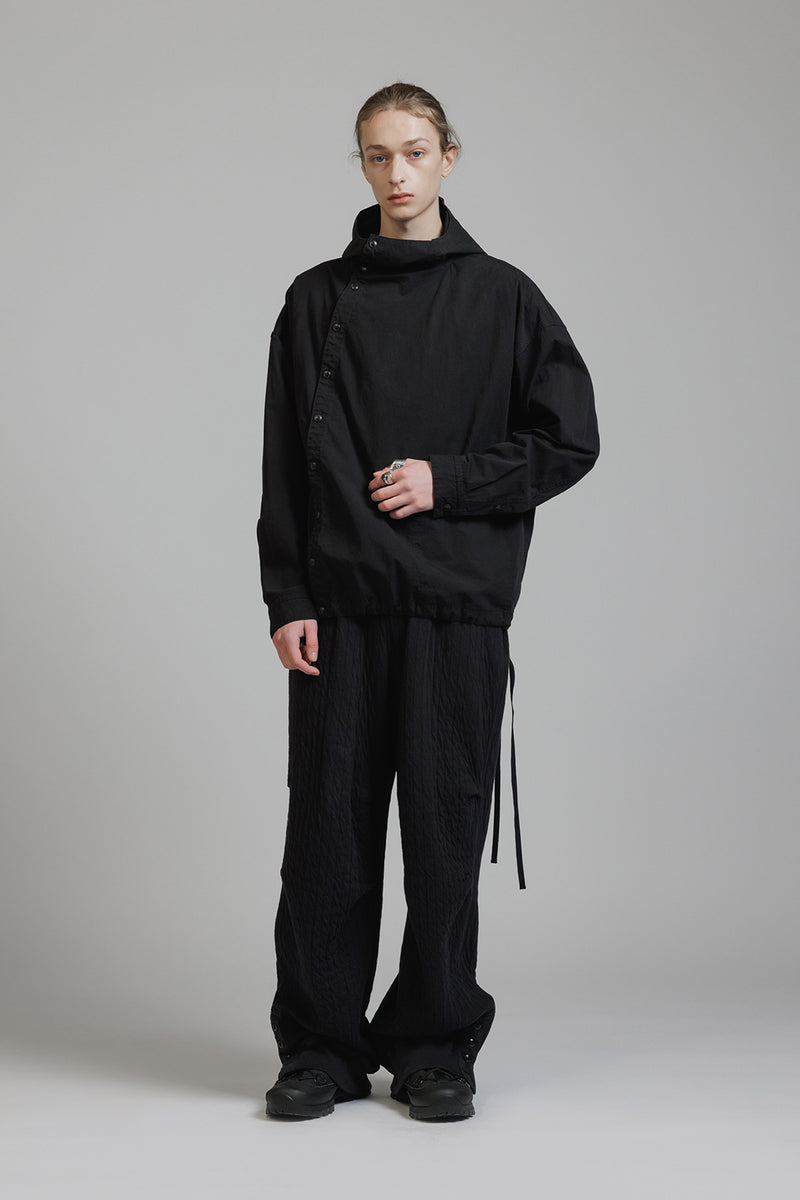 GARMENT DYED HOODED SHIRTS