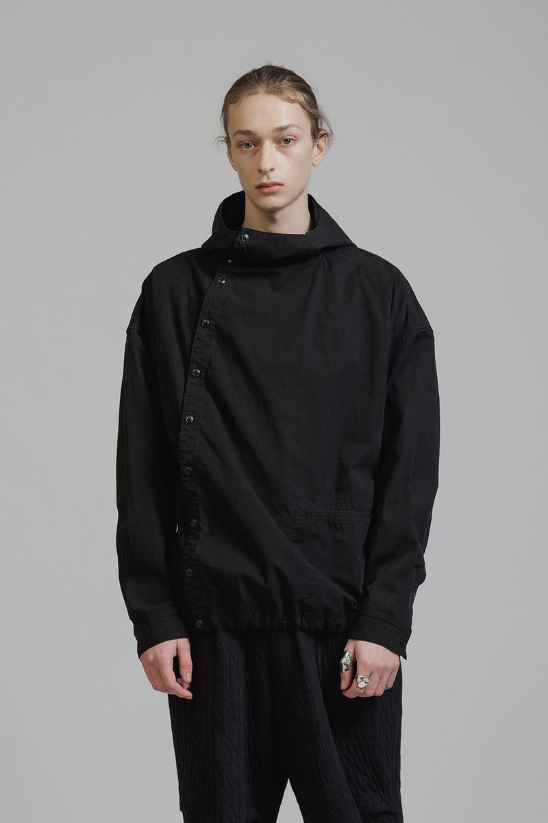 GARMENT DYED HOODED SHIRTS