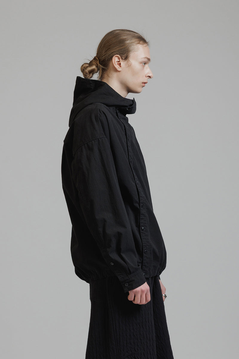 GARMENT DYED HOODED SHIRTS