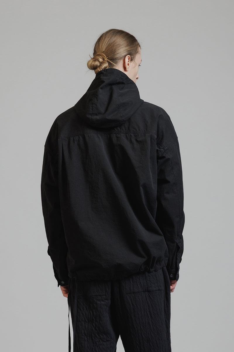 GARMENT DYED HOODED SHIRTS