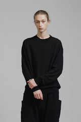 ELBOW PATCH HIGH GAUGE KNIT