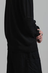 ELBOW PATCH HIGH GAUGE KNIT