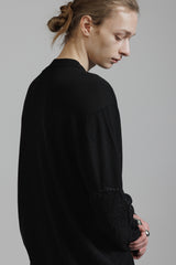 ELBOW PATCH HIGH GAUGE KNIT