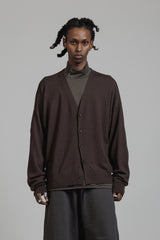 ELBOW PATCH HIGH GAUGE CARDIGAN
