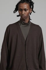 ELBOW PATCH HIGH GAUGE CARDIGAN