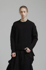 SLUB YARN PULL OVER
