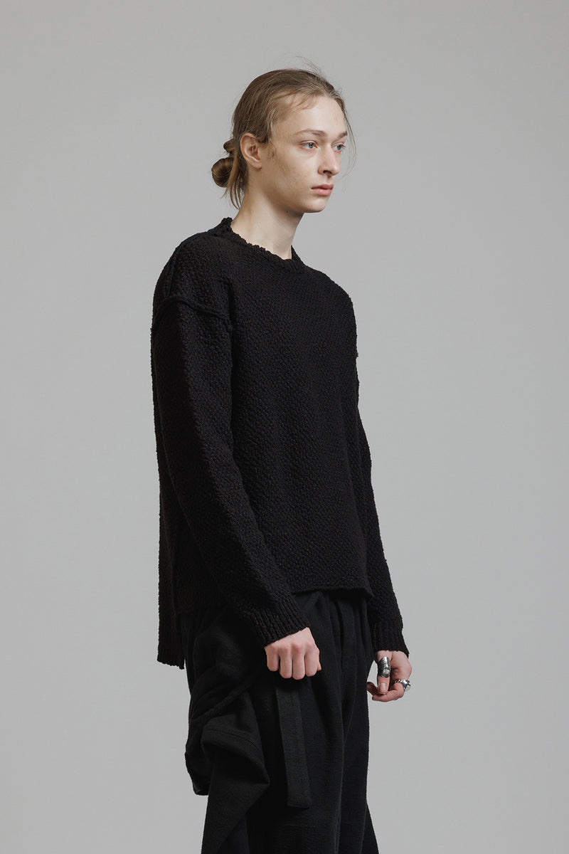 SLUB YARN PULL OVER