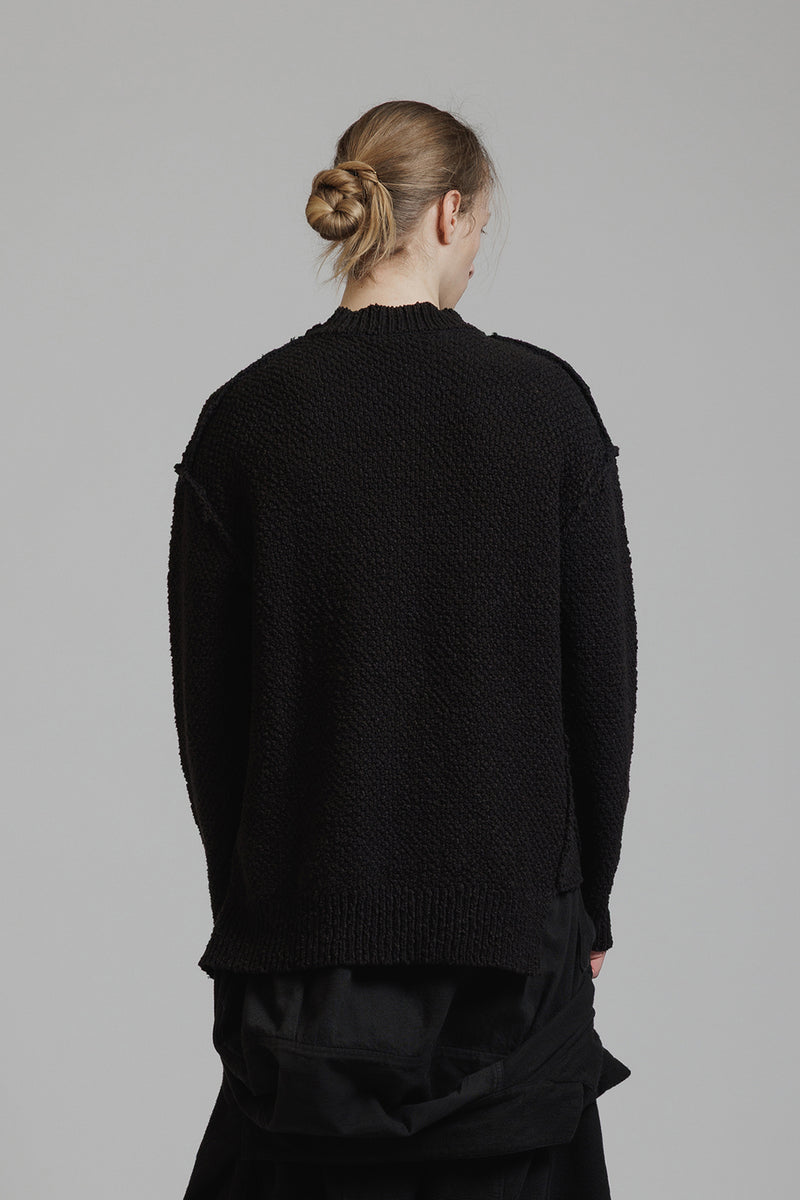 SLUB YARN PULL OVER