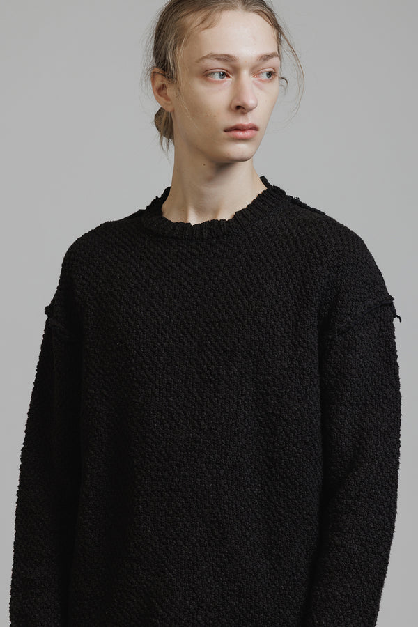 SLUB YARN PULL OVER