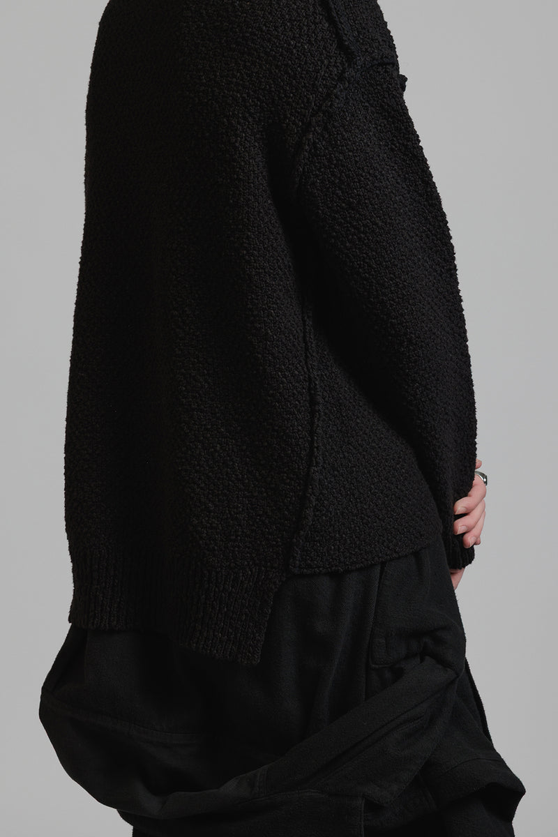 SLUB YARN PULL OVER