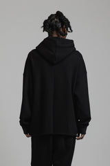 COTTON WOOL SWEAT PARKA