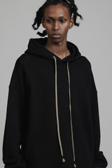 COTTON WOOL SWEAT PARKA