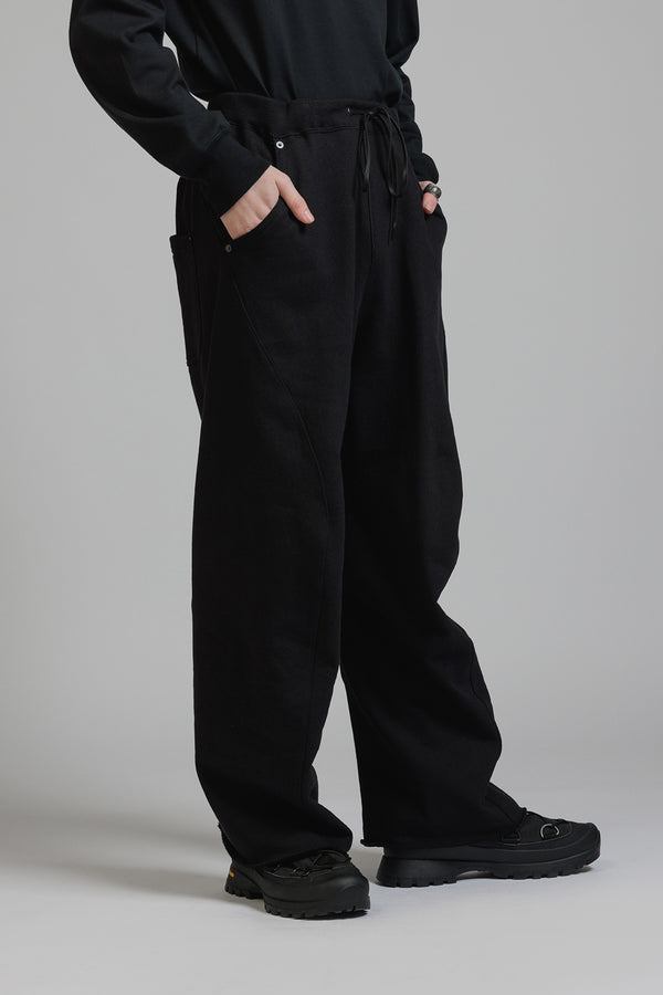 HEAVY WEIGHT SWEAT WIDE PANTS