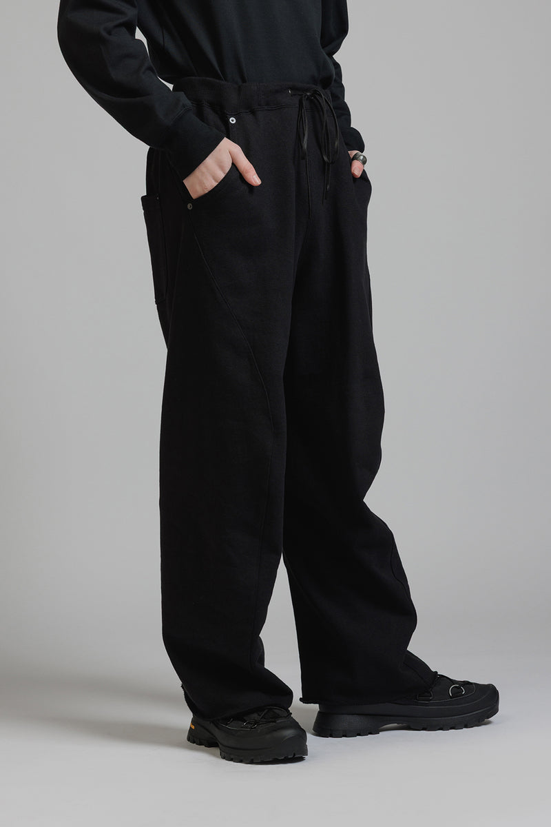 HEAVY WEIGHT SWEAT WIDE PANTS