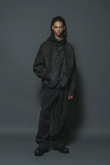 COTTON TENCEL TACTICAL WIDE TROUSERS