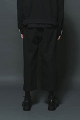 COTTON LINEN RELAXED TROUSERS