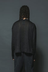 LINEN PULLOVER SWEATER