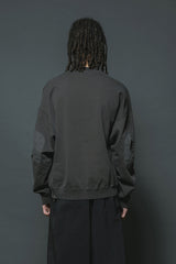 SWEAT ZIP UP CARDIGAN-GRAY