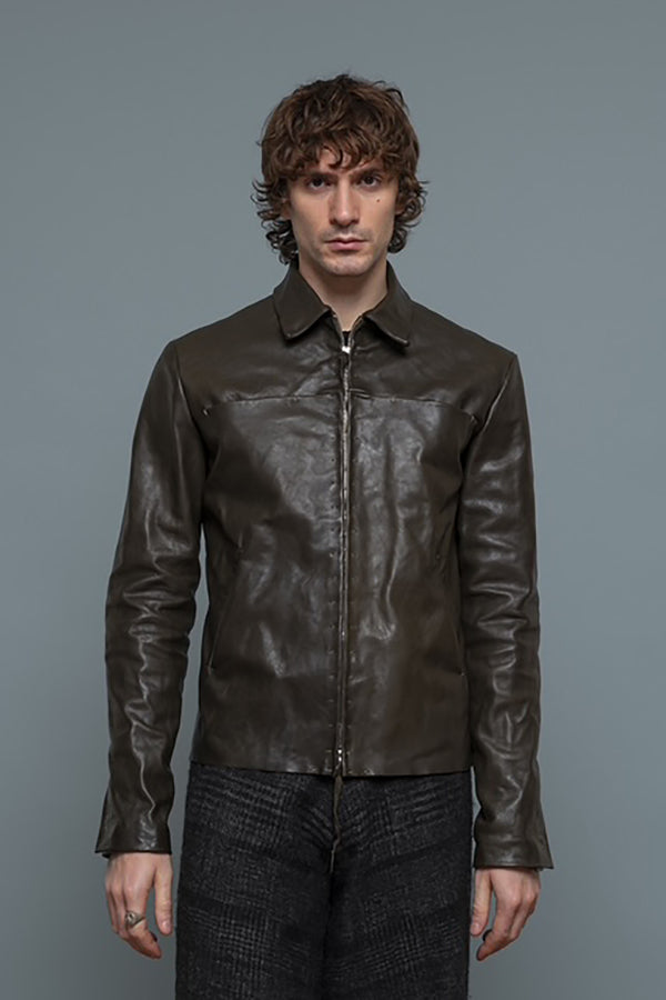 ZIPPED TRUCKER JACKET