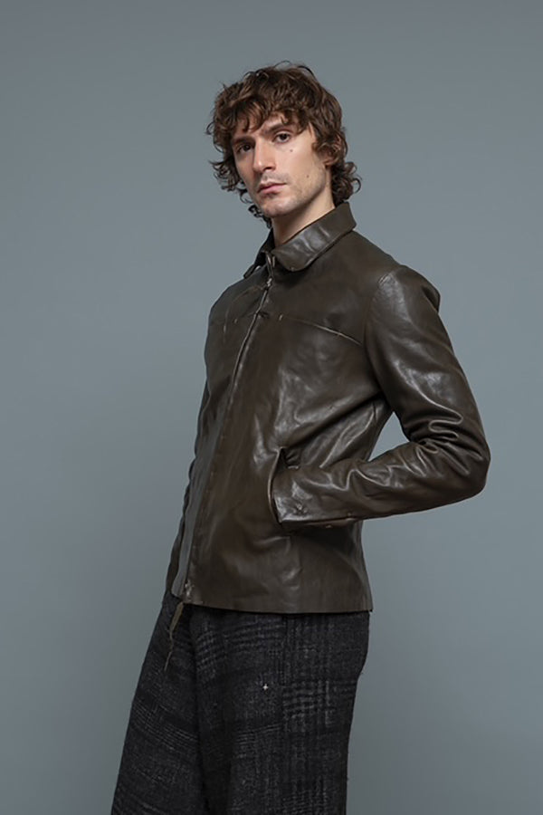 ZIPPED TRUCKER JACKET