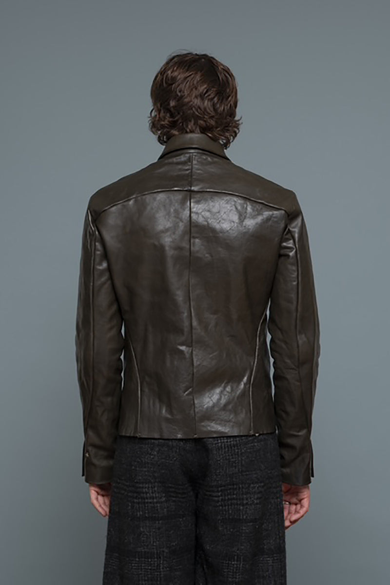 ZIPPED TRUCKER JACKET
