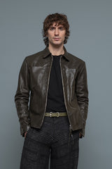ZIPPED TRUCKER JACKET