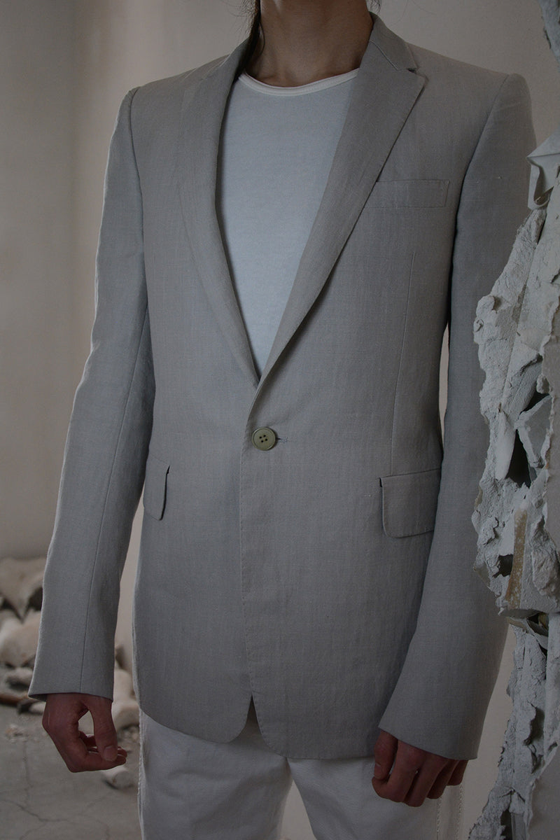 CLASSIC LINED 1 BUTTON JACKET