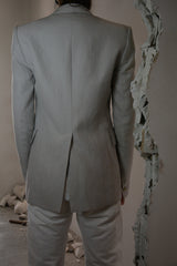 CLASSIC LINED 1 BUTTON JACKET