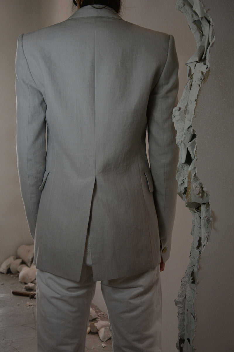 CLASSIC LINED 1 BUTTON JACKET