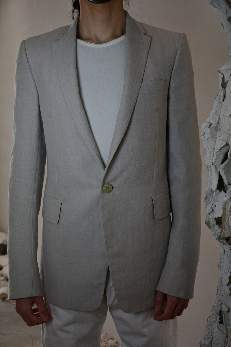 CLASSIC LINED 1 BUTTON JACKET